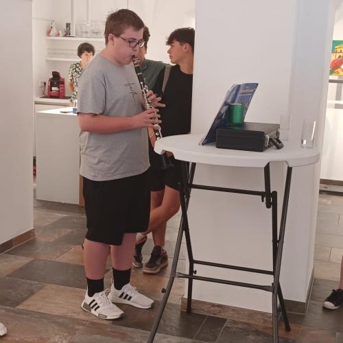 Vernissage Musikalische Begleitung Richter K.