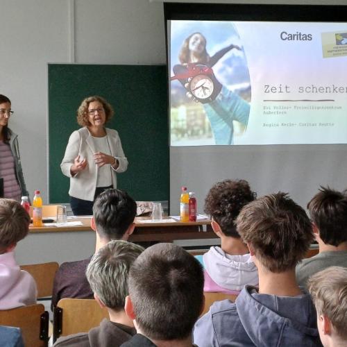 Schulprojekt Zeit schenken 6. - 7. Klassen