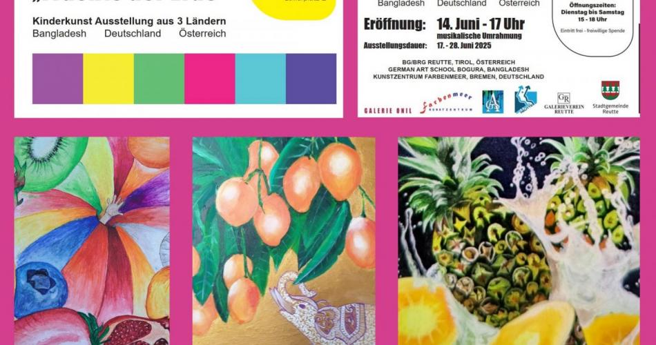 Ausstellung "Früchte der Erde" Einladung 