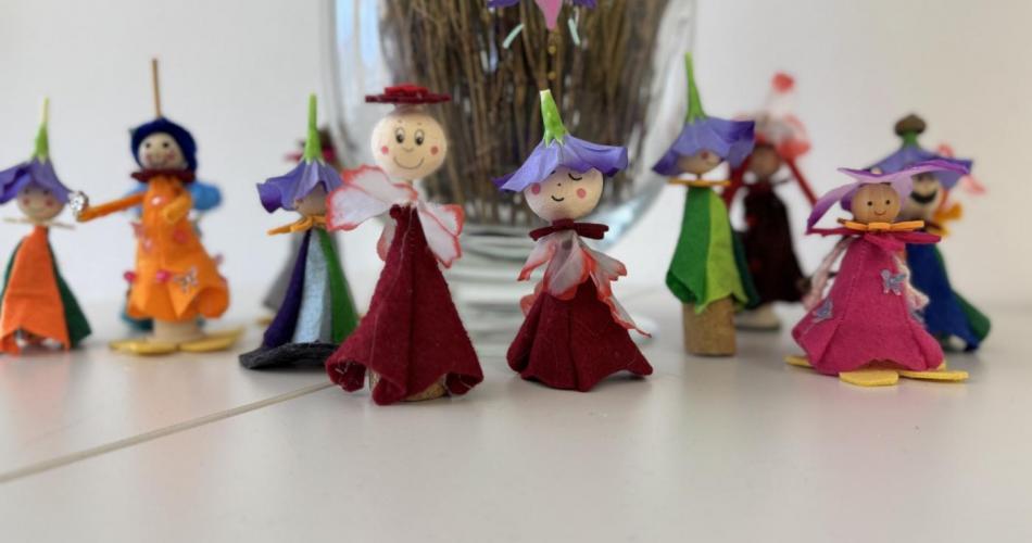 Frühlingsmännchen Reihe